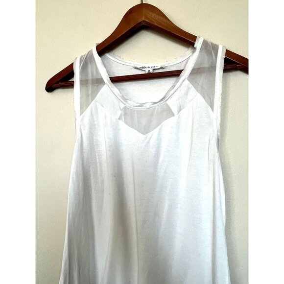 Robbi & Nikki Sleeveless White Blouse M - Picture 4 of 8